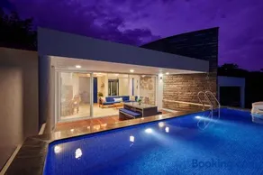 SaffronStays Kaia Waters by Kosha Villas, Pawna - Greek style villa with panoramic view of Pawna lake - Image 2