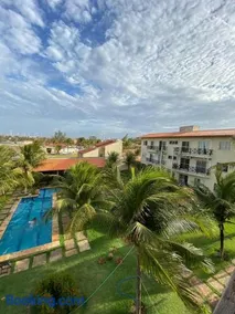 Apartamento com vista para o mar, piscina , deck , playground e estacionamento . - Image 1
