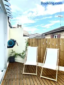 T2 agréable hypercentre de Casteljaloux - Climatisation - Wifi - Terrasse - Veranda - Image 2