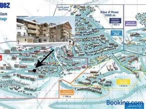 Bel appartement à l'Alpe d'Huez, proche pistes et équipements confort, avec wifi et parking - FR-1-645-57 - Image 2