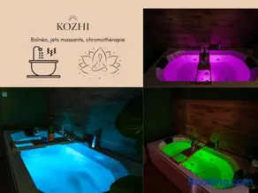 Suite Kozhi - Balnéo privative, Billard, Vidéoprojecteur - Proche Lorient - Image 5