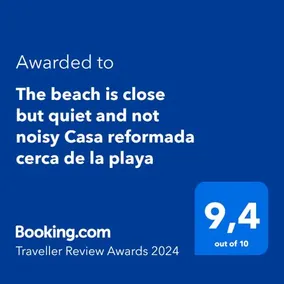 The beach is close but quiet and not noisy Casa reformada cerca de la playa - Image 1