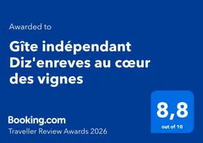Gîte indépendant Diz'enreves au cœur des vignes - Image 2