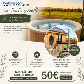 Cabane cosy & bain nordique "La Mâh'nnotte" - Image 2