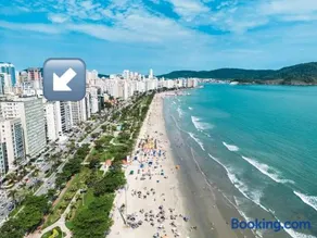 Studio com ar condicionado em frente a praia de Santos! - Image 1