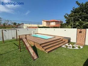 Casa com piscina, ar condicionado, campo de futebol e área gourmet a um quarteirão da lagoa de Praia Seca - Image 2