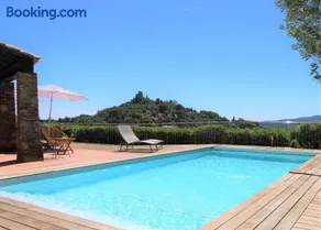 La Villa Tara 4 chambres piscine privée vue panoramique sur les collines de Grimaud - Image 2