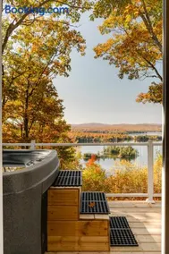 Cabin N1 Les Grand'Pares Lake view Jacuzzi - Image 3