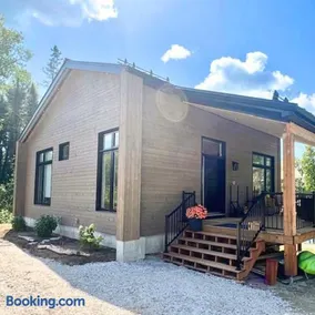 Modern Cottage on Blue Sea Lake on Cycling Route - Image 1