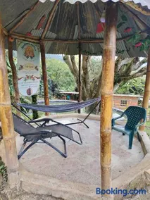 Café y sueños Cabaña Jacuzi externo - Image 4