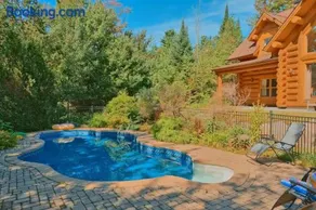 Game Room Hot Tub & Sauna in Rustic Log Cottage - Image 1