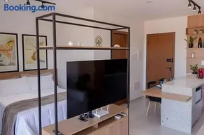 Studio Completo com Wi-Fi e Garagem - Image 4