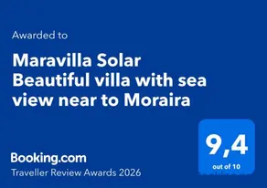 Maravilla Solar Beautiful villa with sea view near to Moraira - Image 2
