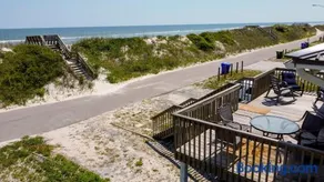 Experience ocean views in this 3-bedroom Beachside Bungalow in North Topsail Beach - Image 3