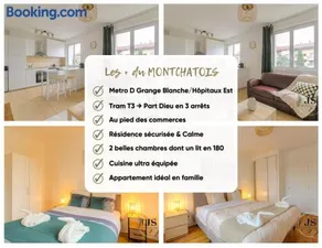 Le Montchatois - Spacieux T3 familial - Image 3