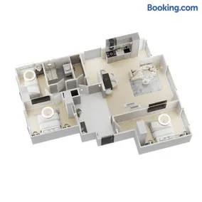 Luxury Suites Keyless Appartement Moderne et Spacieux 90 m2 Parking, Métro 14 Paris - Orly - Image 2