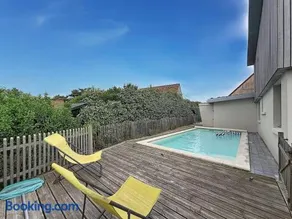 NOUVEAU villa vue mer face dunes à STELLA-PLAGE avec piscine chauffée - Image 4