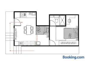 12A NEST Chatswood Private Master Bedroom and Semi-Private Second Bedroom - Image 2