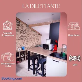 La Dilettante Studio - petit déjeuner inclus - 10mn du Parc - Image 1
