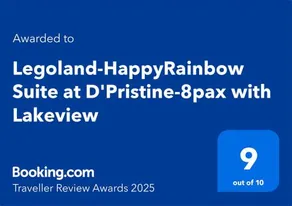 Legoland-HappyRainbow Suite at D'Pristine-8pax with Lakeview - Image 2