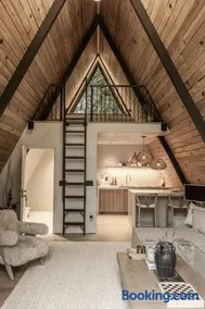 Lafa Cabin - Luxe A Frame Retreat with Hot Tub, Sauna, Firepit- 5 Min to Mt Rainier - Image 1