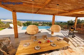 Malia Vista Villa with Panoramic Sea View and Private Pool - Image 2