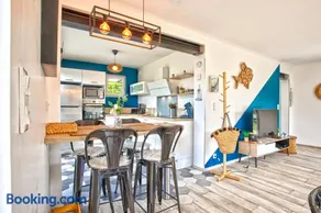 L'effet mer Maison rénovée lumineuse tout confort belle terrasse grand jardin clos sans vis à vis parking jeux pour enfants 5 mn à pied de la plage d'Asnelles et centre bourg - proche Bayeux au coeur des plages du débarquement - Image 4
