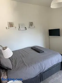 Bright bedroom with king side bed and shared bathroom or whole one bedroom apartment - Image 4