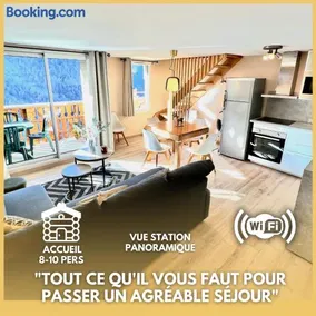Cosy 8-10pers vue montagne Isola 2000 - Image 1