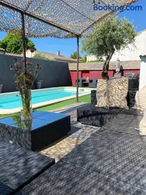 Villa avec piscine et jardin privés, hébergement cosy avec clim - Image 1