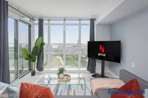 City Views & Free Parking Stylish 2BR Downtown - Image 1