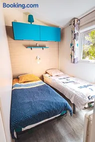 Le Génépi Mobil-home 3 chambres pour 6 pers avec Climatisation Camping 3 etoiles - Image 2