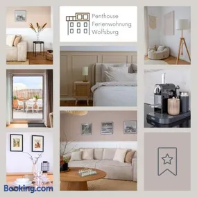 Penthouse-Ferienwohnung Wolfsburg mit Dachterrasse WLAN Smart-TV überdachter Parkplatz Wallbox - Image 1