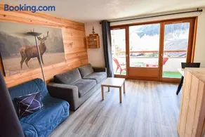 L'Enchalpe, Grand et lumineux studio avec coin montagne 5 personnes, 60m des pistes, PISCINE COUVERTE, WIFI, grand balcon expo EST, DRAPS NON COMPRIS - Image 1