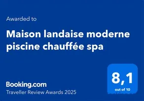 Maison landaise moderne avec piscine chauffée et spa - Image 2