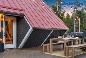 Cozy A-Frame Retreat - Hot Tub, Forest Views - Image 2