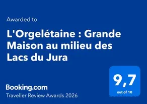 L'Orgelétaine : Grande Maison au milieu des Lacs du Jura - Image 3