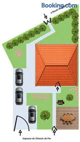 12mn Paris Ligne H - Parking Privé- Souplex - Tout équipé - De 1 à 6 personnes - Image 2