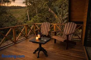 Cabana A Frame Romantica com Banheira e Vista - Image 5