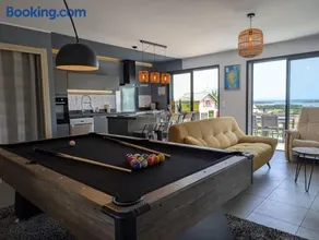Villa entière Cegrid avec piscine privée et vue mer près de Bastia - Image 2
