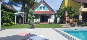 Zamardi private villa with own pool and huge garden, 150m to longest free beach at Balaton - Image 4