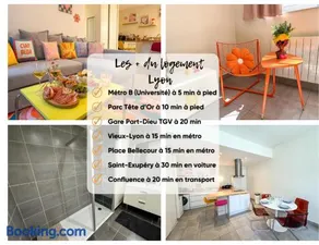Lyon funky flat piscine et parking - Image 1