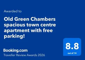 Old Green Chambers spacious town centre apartment with free parking! - Image 4