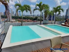 Flat encantador no Manaira Apart Hotel 1301 - Image 1
