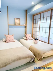 Wakyo Tsuruhashi 2F - Cute Character Style &3 Bedroom Apt for 6 & Near Onsen & Direct to Namba Nara USJ Nipponbashi - Image 2
