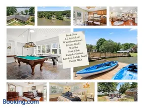 Scenic Lakehouse Getaway with Private Dock, Hot Tub, Fire Pit & Indoor Entertainment A Winter Paradise! - Image 1