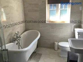 Two Bedrooms, One Super King bedroom, inc two single beds plus COT & One Double Bedroom, plus Sofa Bed with Private Bathroom for up to 2 Adults & 5 Children & 1 Infant - Image 3
