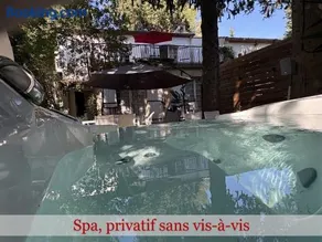 Villa 3ch 6pers climatisée avec jacuzzi jardin 3 terrasses Montpellier centre ville 12 mn des plages - Image 1