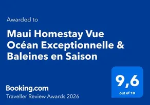Maui Homestay Vue Océan Exceptionnelle & Baleines en Saison - Image 2