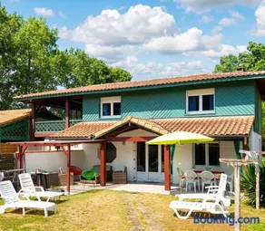 Maison accueillante à Vielle-Saint-Girons avec jardin et cheminée - Image 1